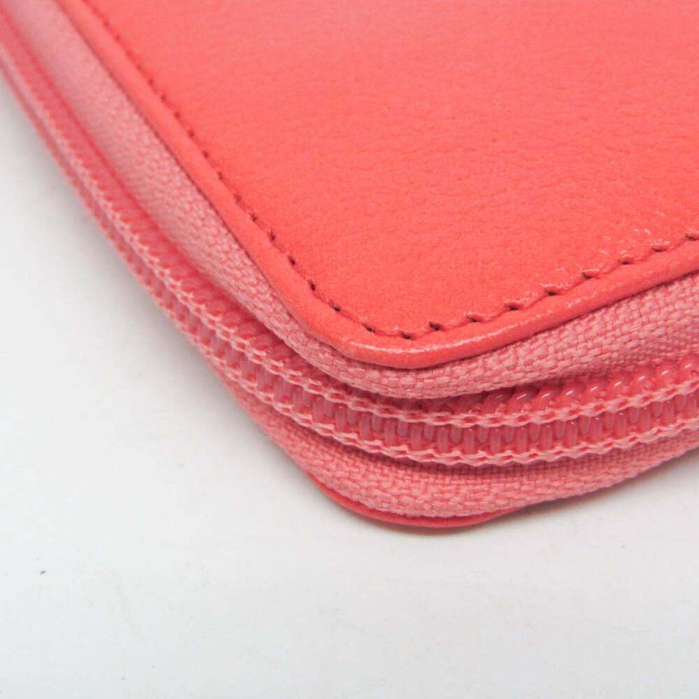 CHANEL Authentic Pink Leather Wallet - Picture 7 of 11